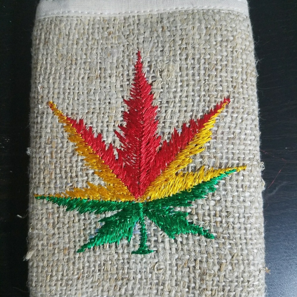 Brand new hemp trifold wallet handmade